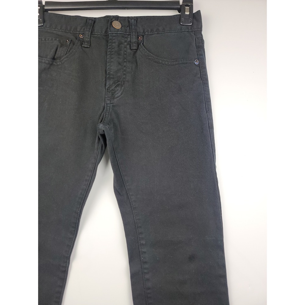 American Eagle Mens Slim Straight Black Jeans 28x30 Stretch Denim Pants 120605U9 - Picture 9 of 15